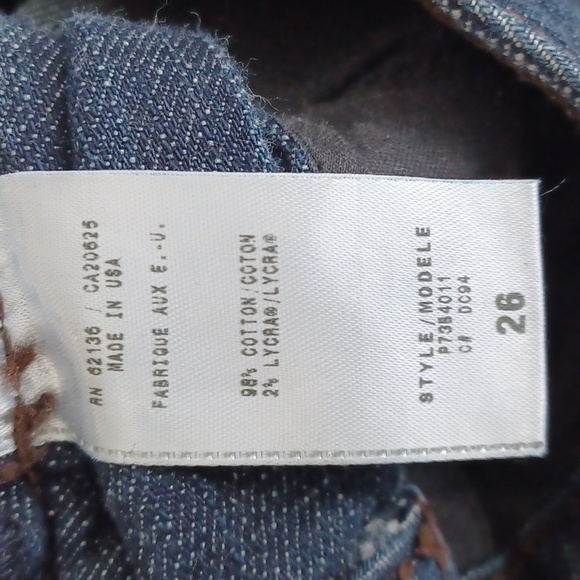 Marciano Embroidered M Jeans Waist 26 - Picture 8 of 11